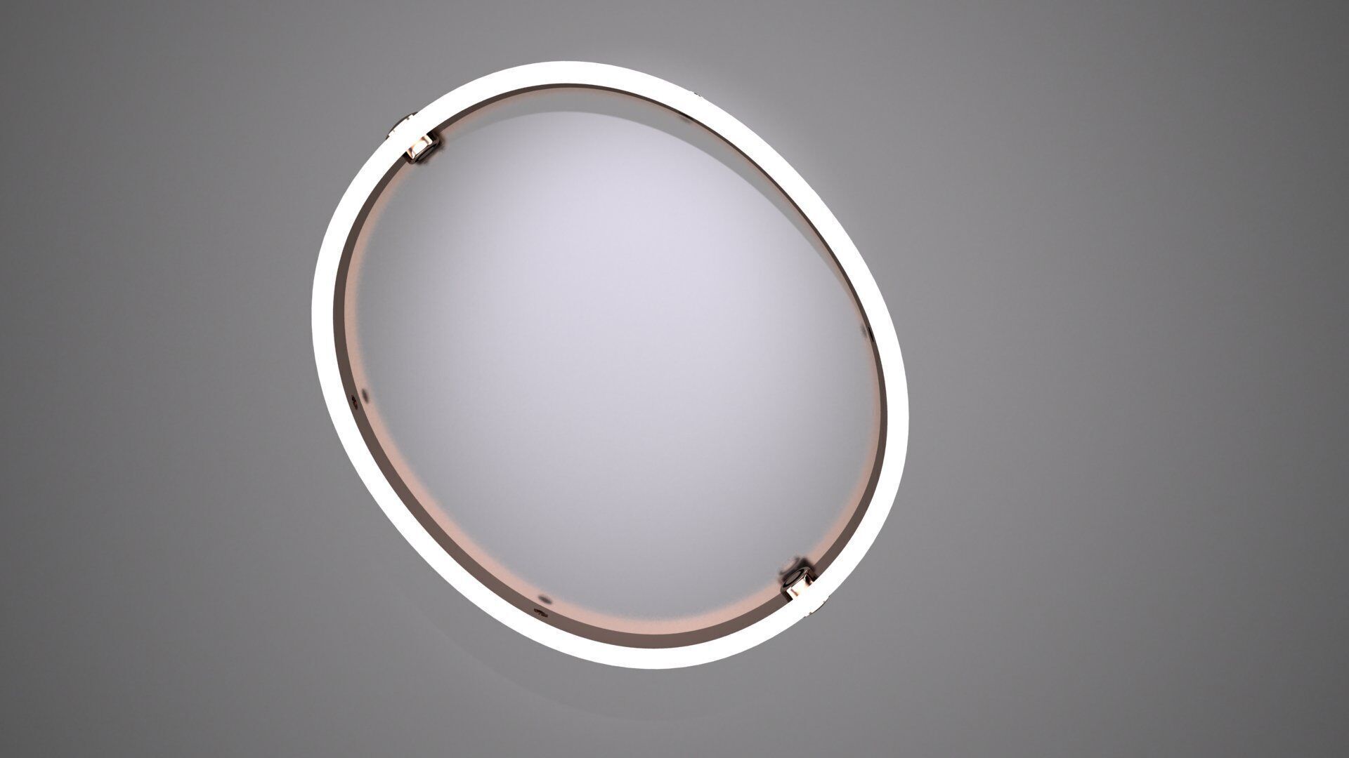 CARTIER LOVE bracelet with 4 stones 3D print model 3D print model_16