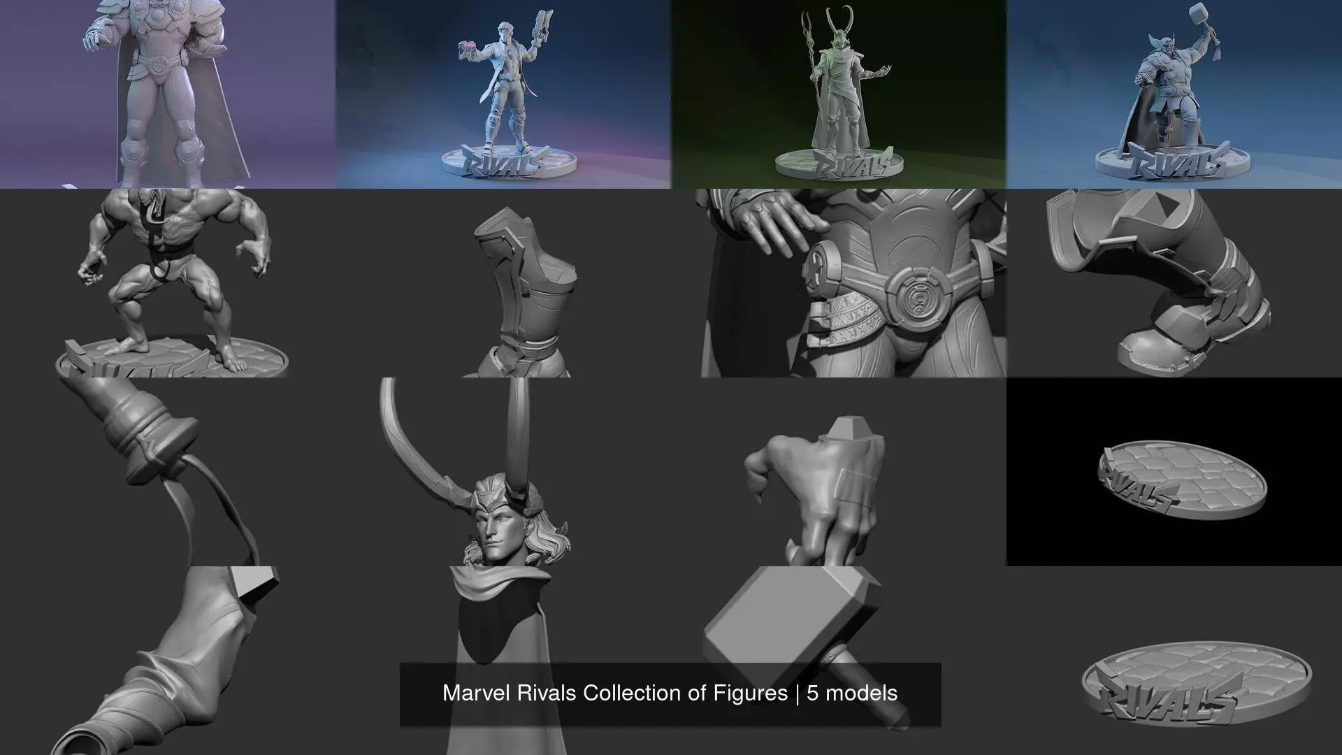 Marvel Rivals Collection of Figures _5