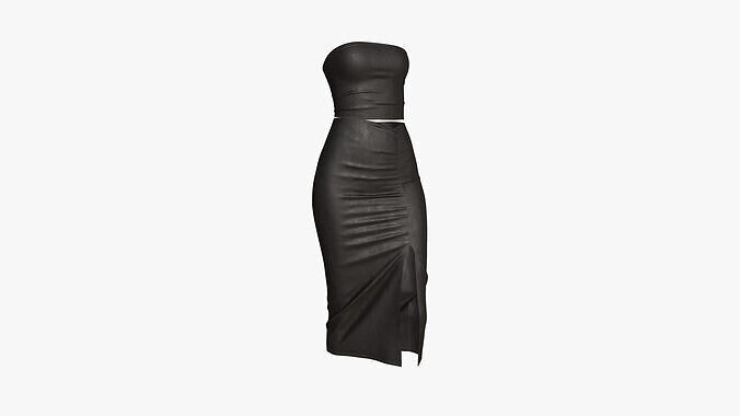 Draped Set 3D model