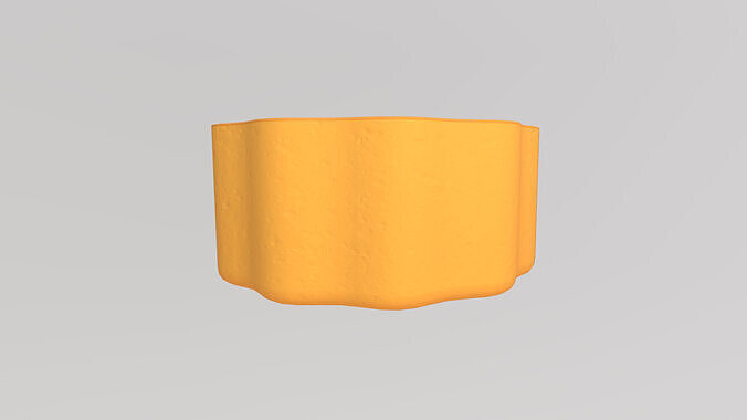 Stylized Low-Poly Mooncake and Snow Skin Mooncake Low-poly 3D model 3