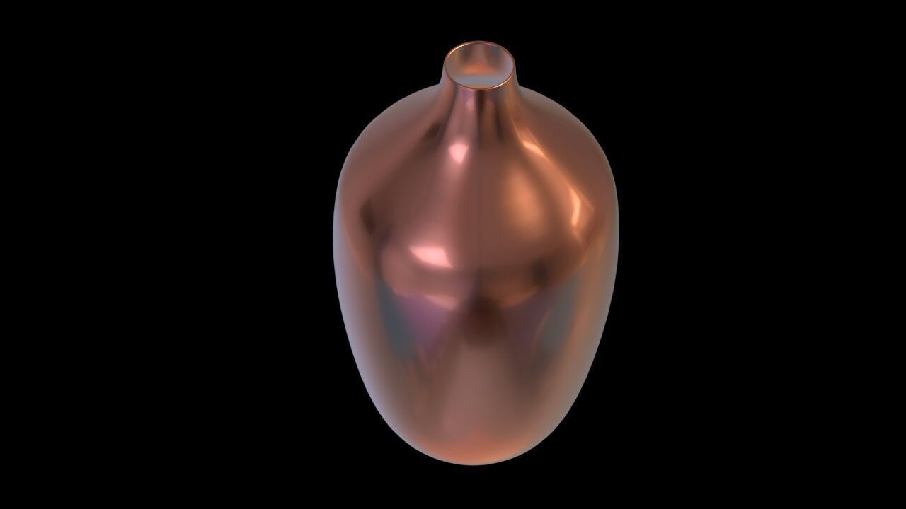 Decorative Vase 3D model_2