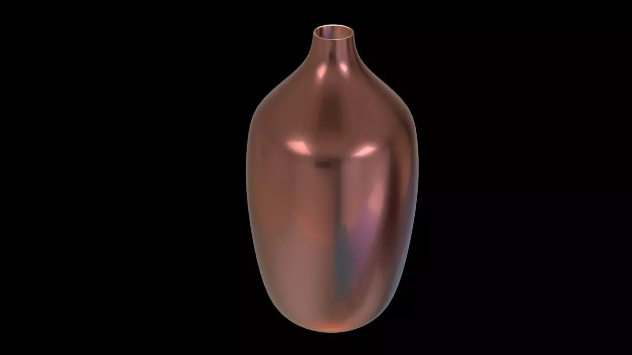 Decorative Vase 3D model_0