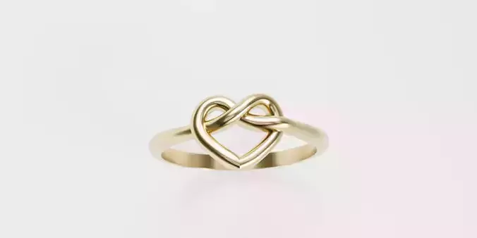 Simple Heart Ring