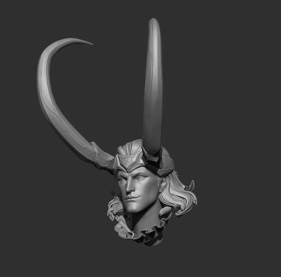 Loki God of mischief 3D print model_13
