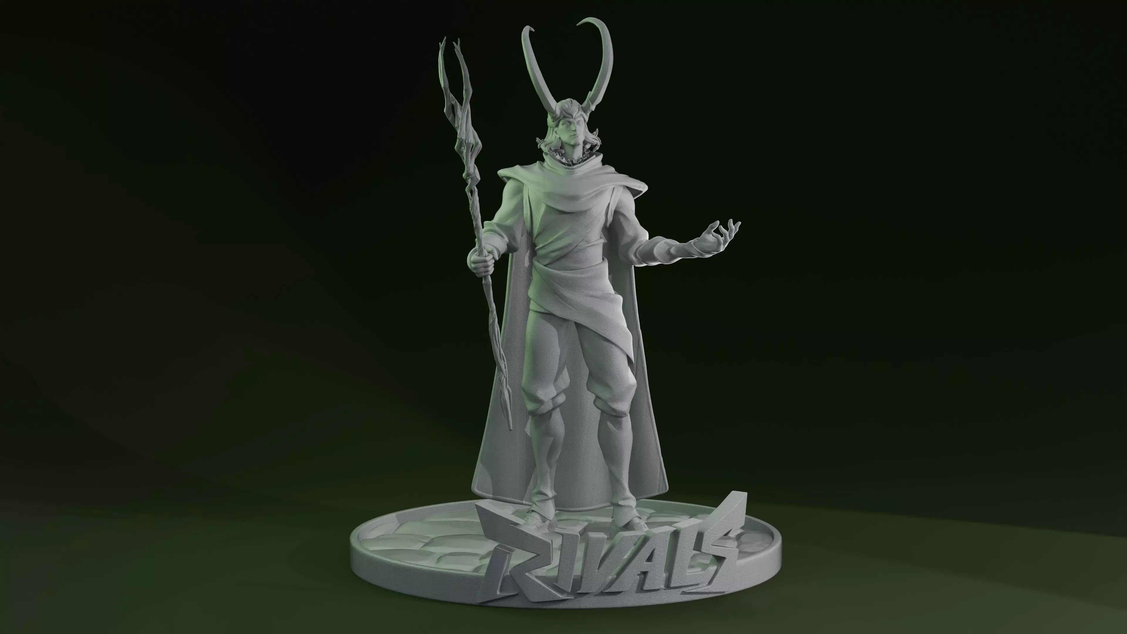 Loki God of mischief 3D print model_0