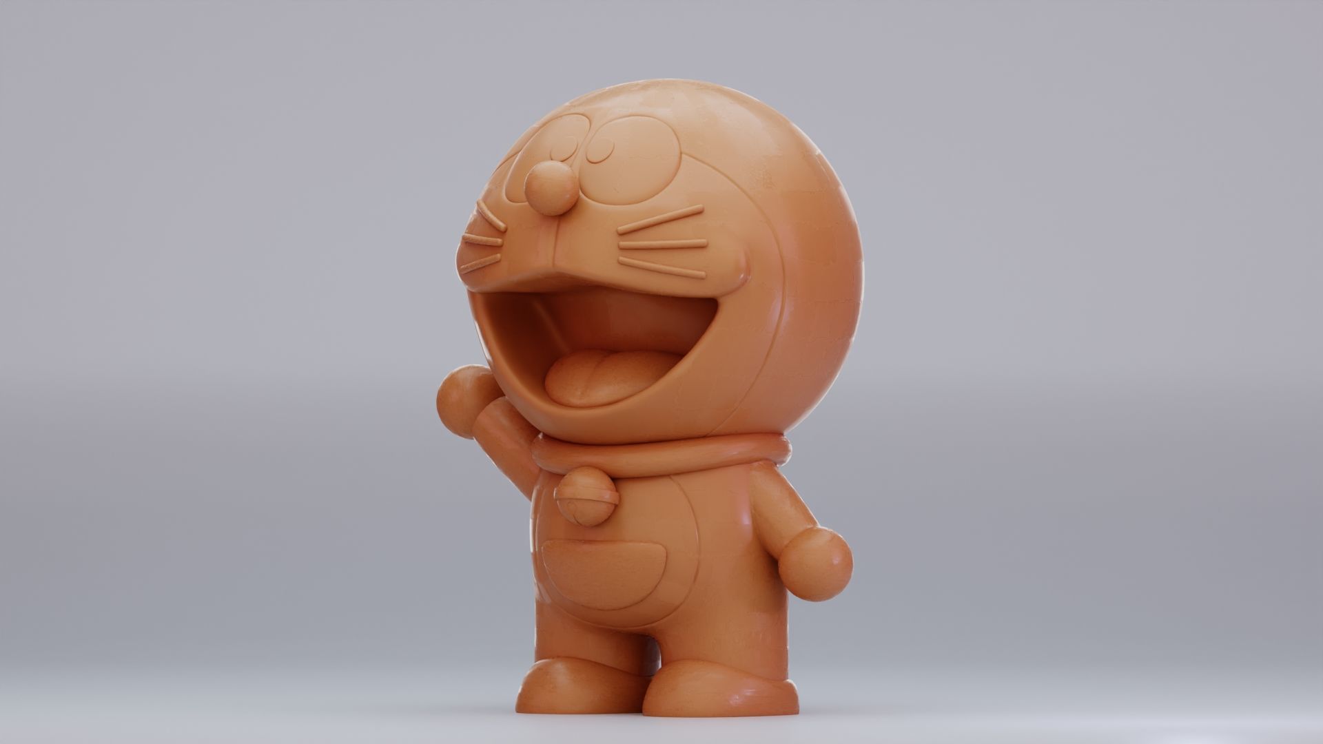 Doraemon 3D STL 3D print model_1
