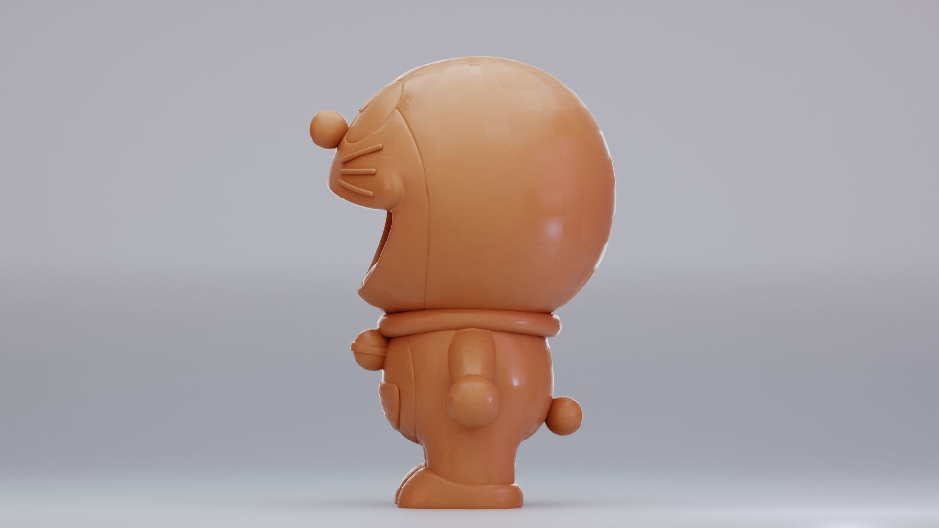 Doraemon 3D STL 3D print model_2