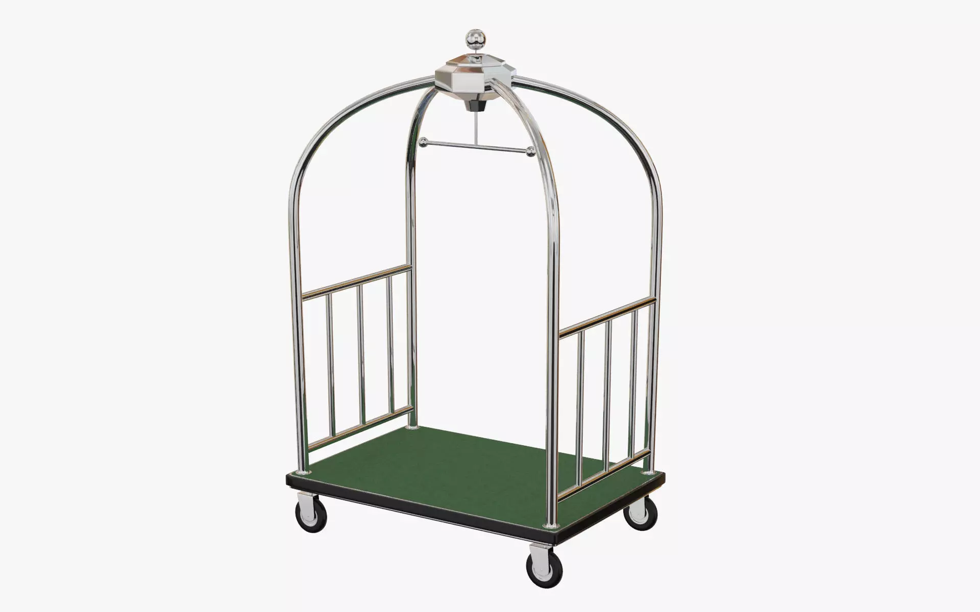 Hotel Cart 3D model_0