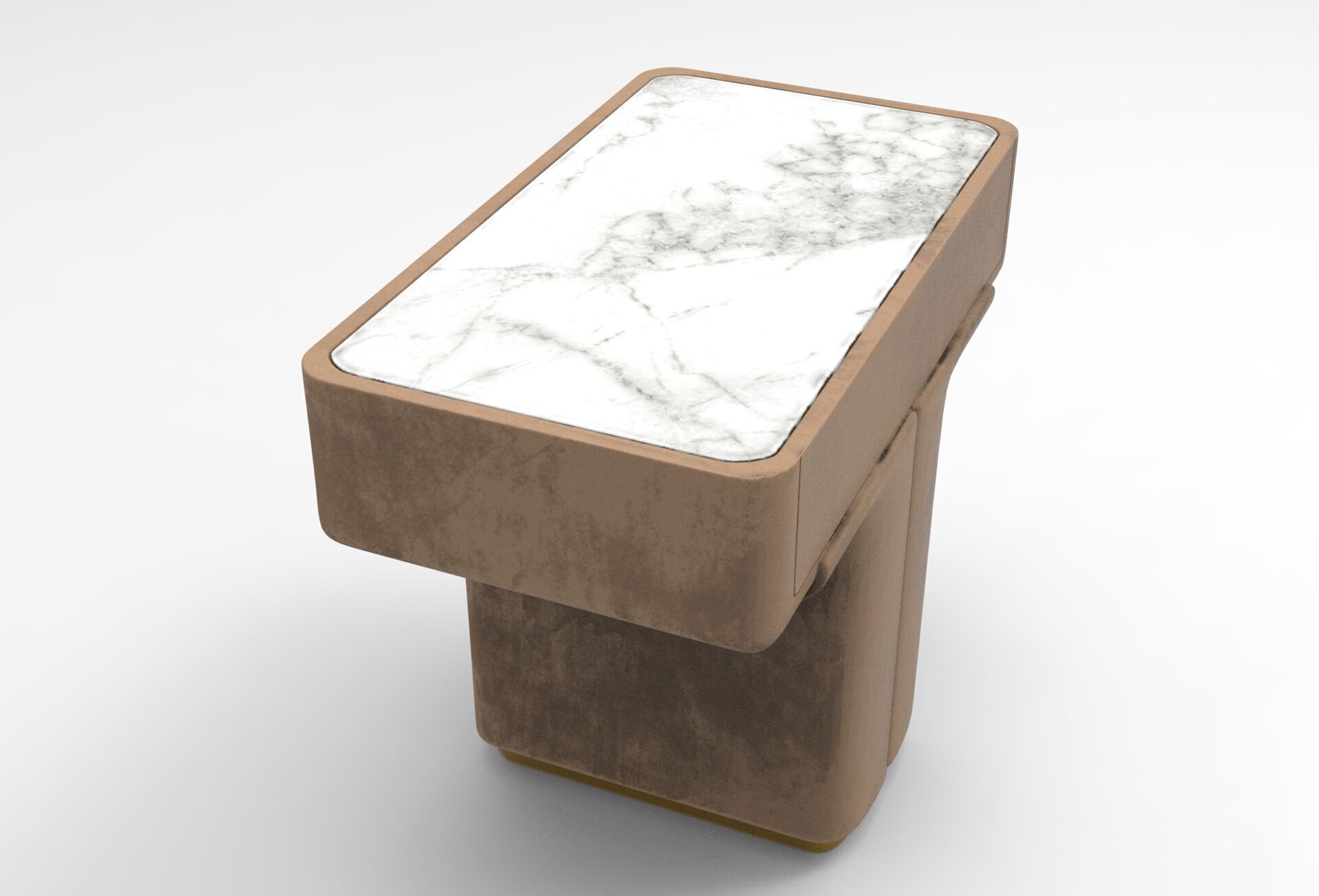 Kasy Nightstand Low-poly 3D model_1