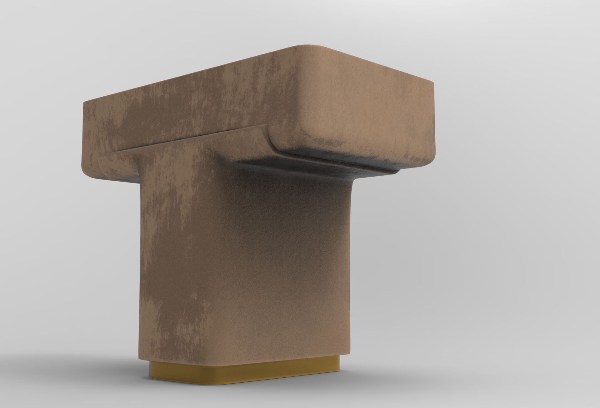 Kasy Nightstand Low-poly 3D model_2