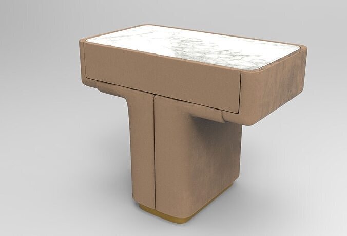 Kasy Nightstand Low-poly 3D model