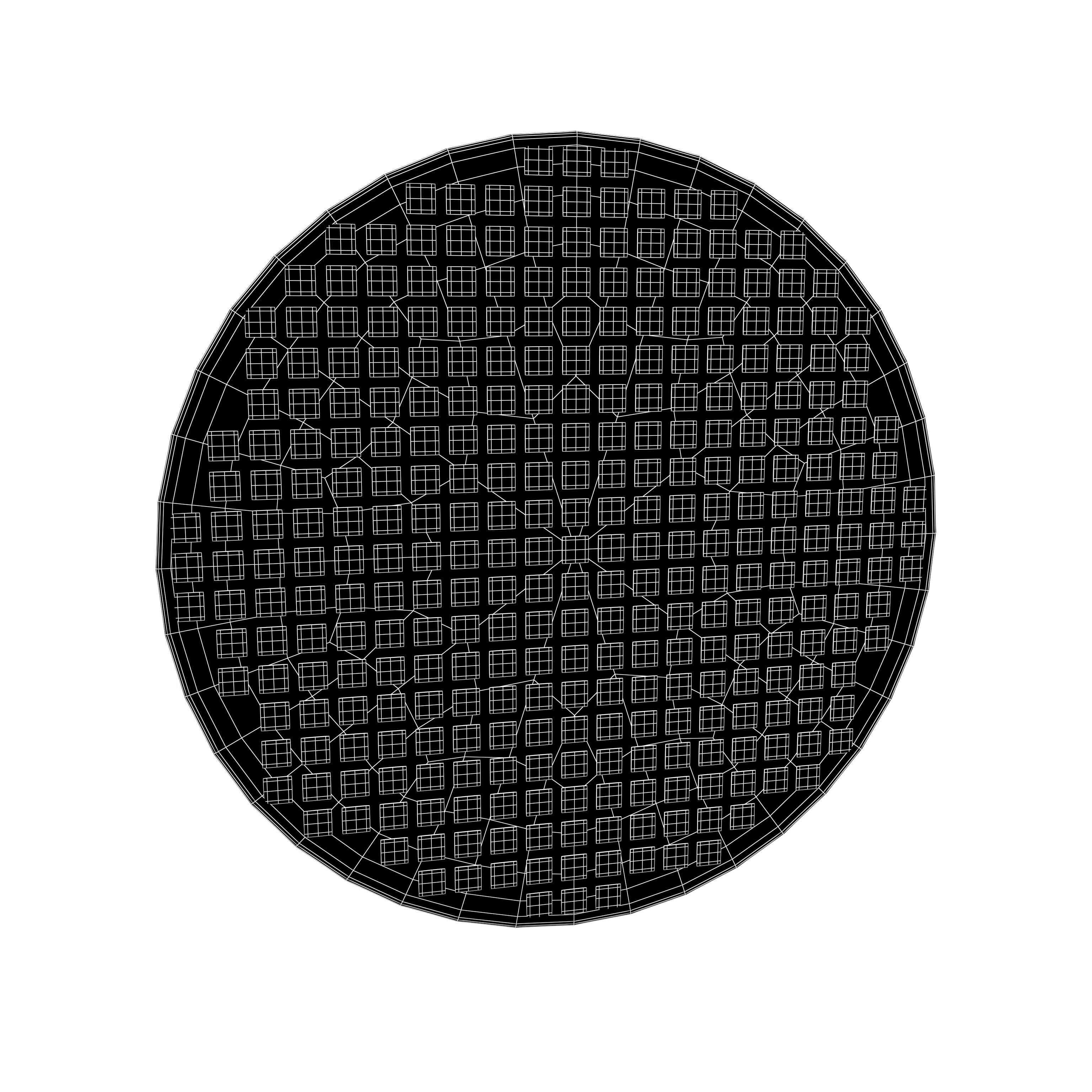 Chip Die Icon v1 001 Low-poly 3D model_4