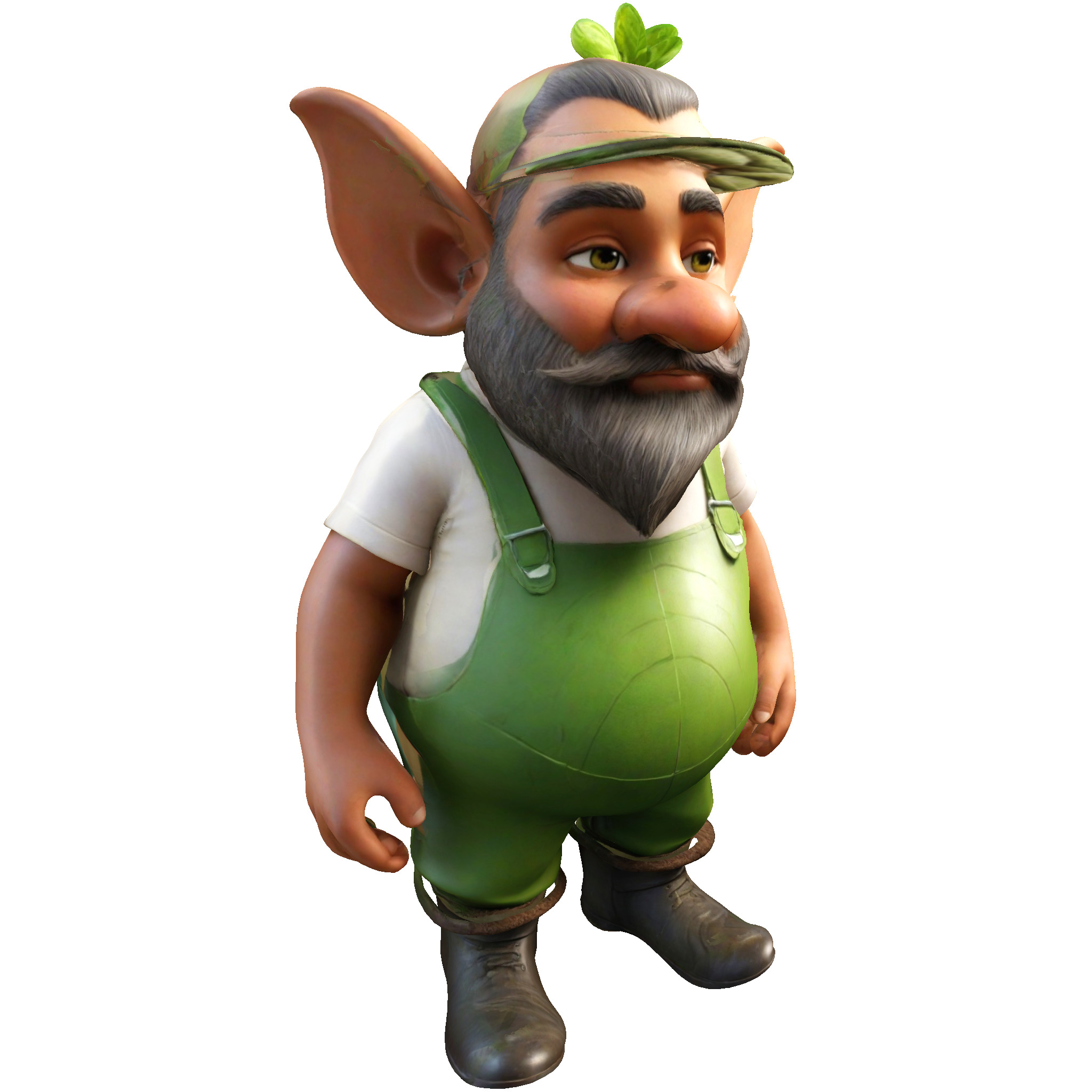 Enchanted Grove Guardians - Fantasy Gnome Figurine Collection 3D print model_14