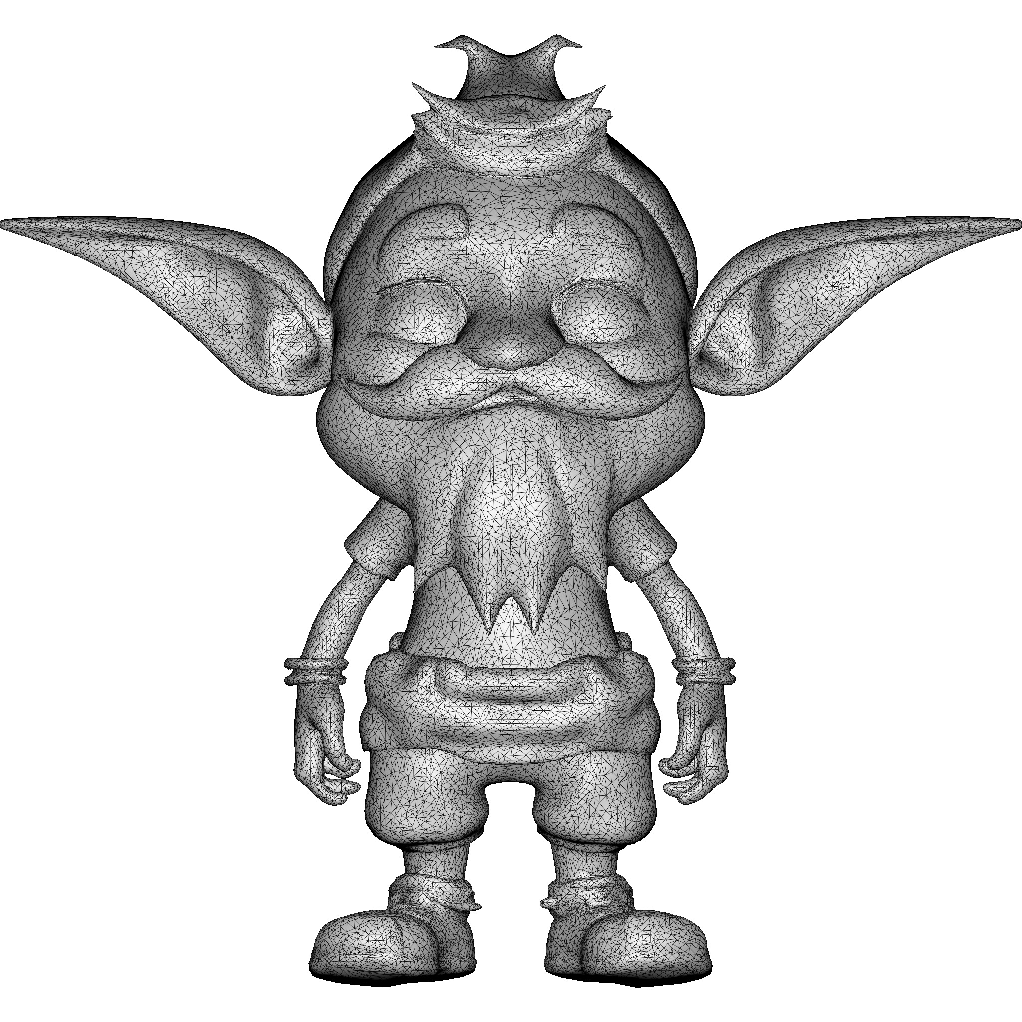 Enchanted Grove Guardians - Fantasy Gnome Figurine Collection 3D print model_17