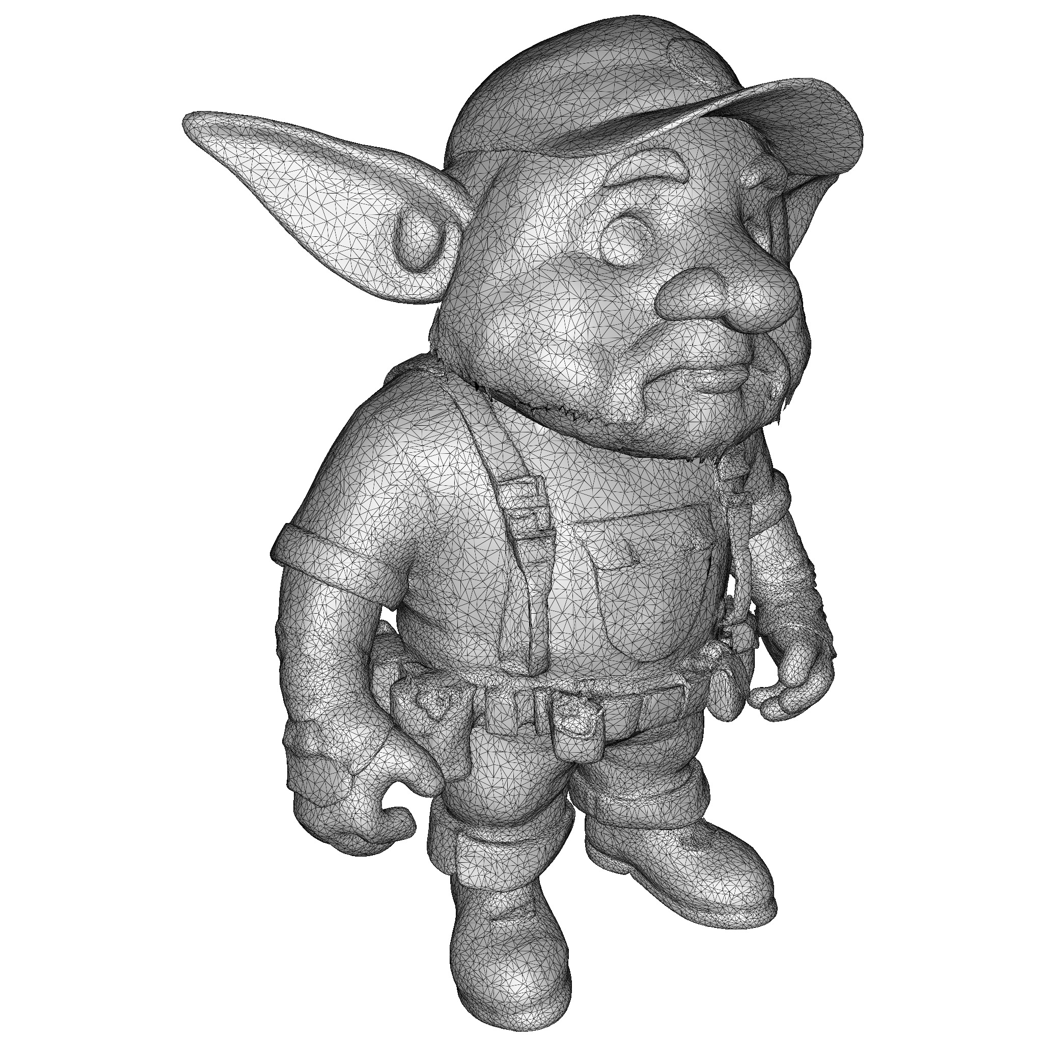 Enchanted Grove Guardians - Fantasy Gnome Figurine Collection 3D print model_3