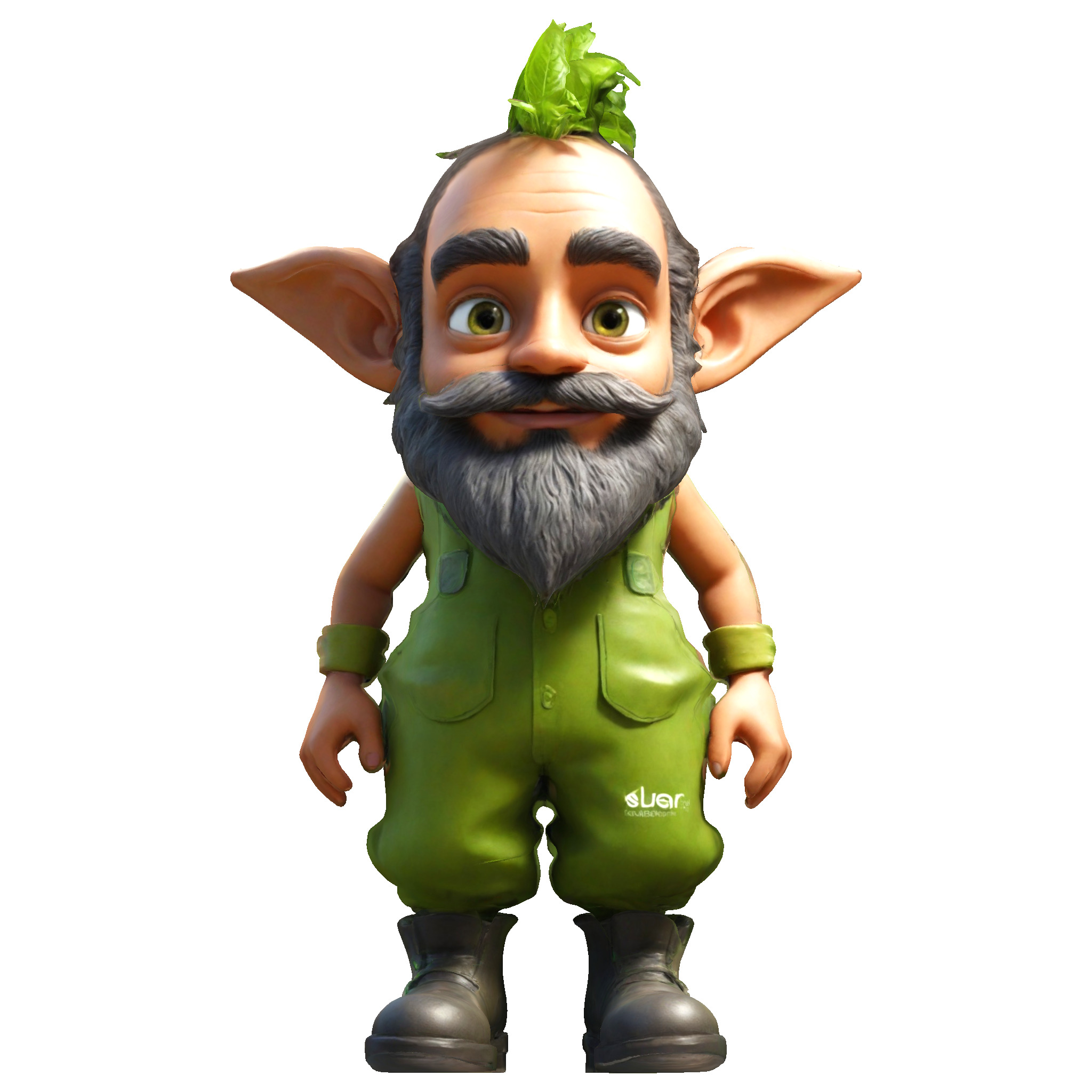 Enchanted Grove Guardians - Fantasy Gnome Figurine Collection 3D print model_28