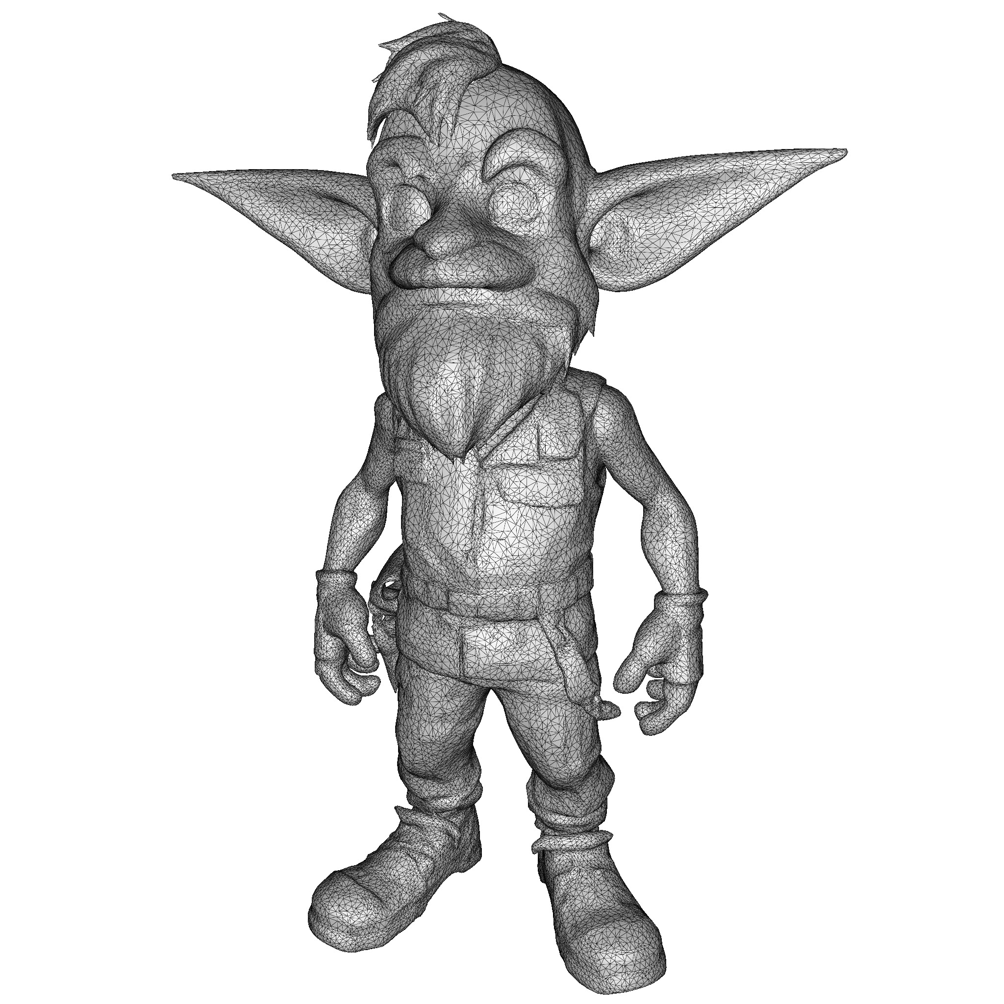 Enchanted Grove Guardians - Fantasy Gnome Figurine Collection 3D print model_9