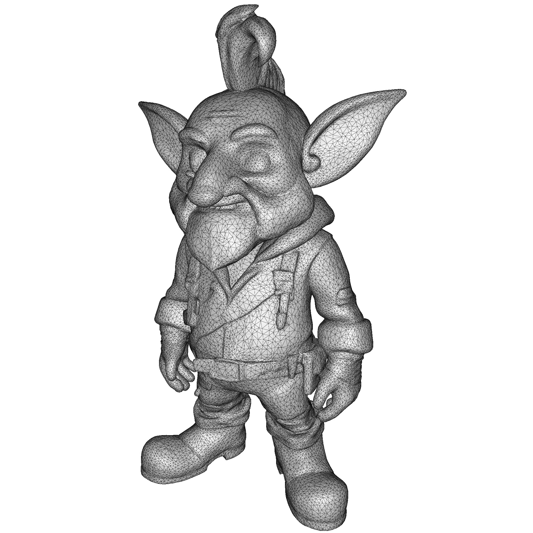 Enchanted Grove Guardians - Fantasy Gnome Figurine Collection 3D print model_31