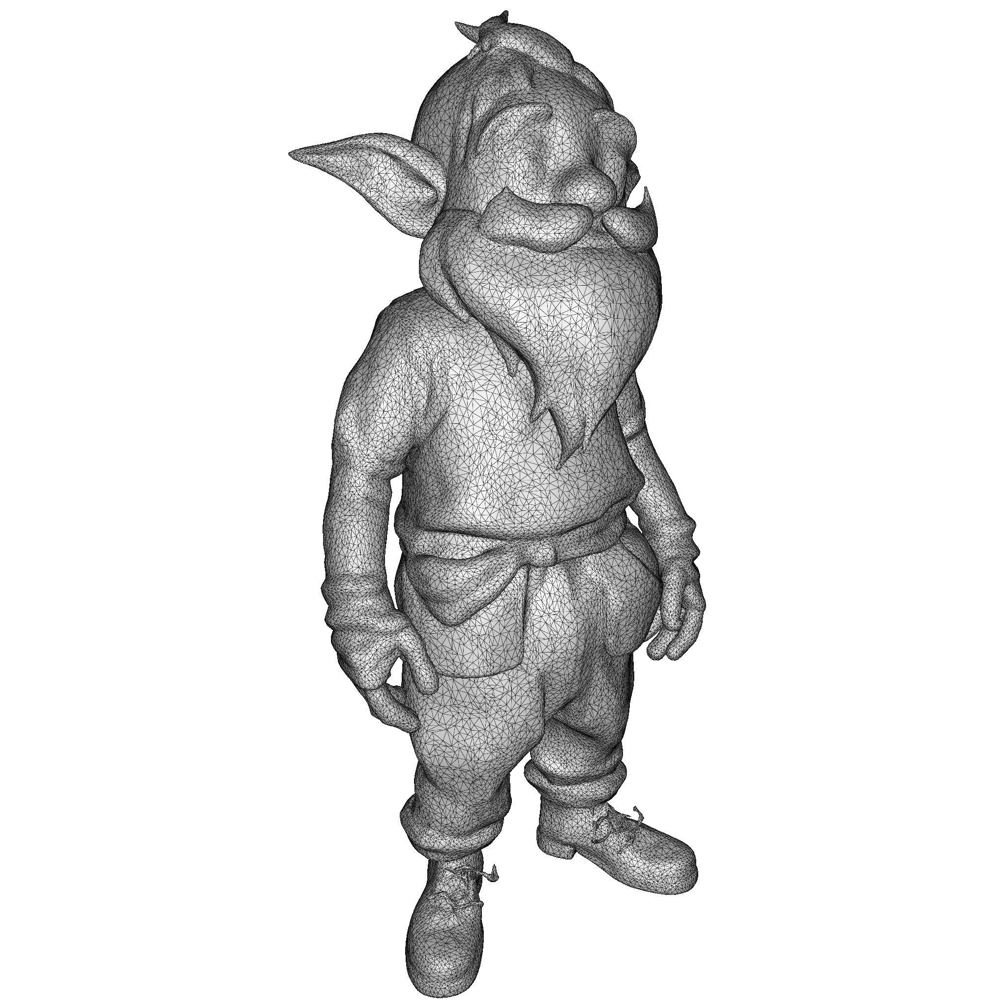 Enchanted Grove Guardians - Fantasy Gnome Figurine Collection 3D print model_11