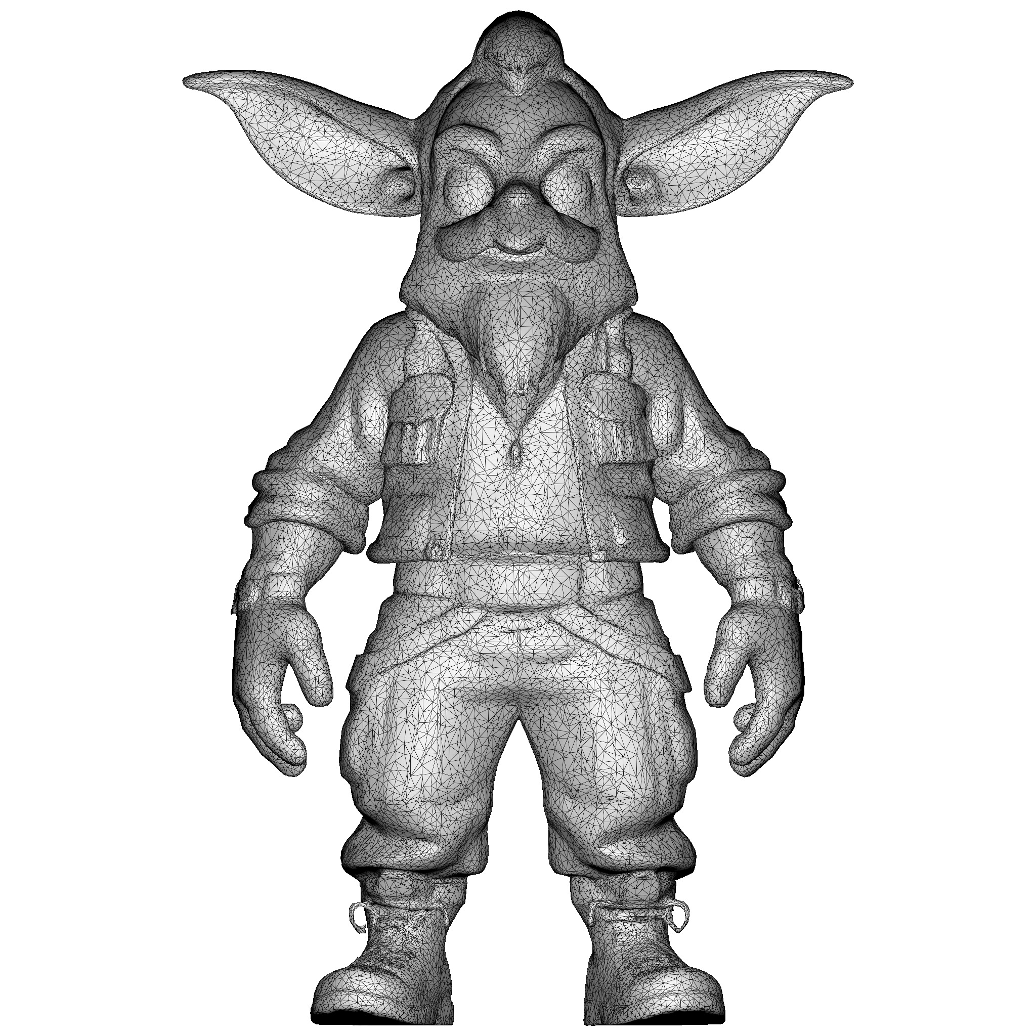 Enchanted Grove Guardians - Fantasy Gnome Figurine Collection 3D print model_23