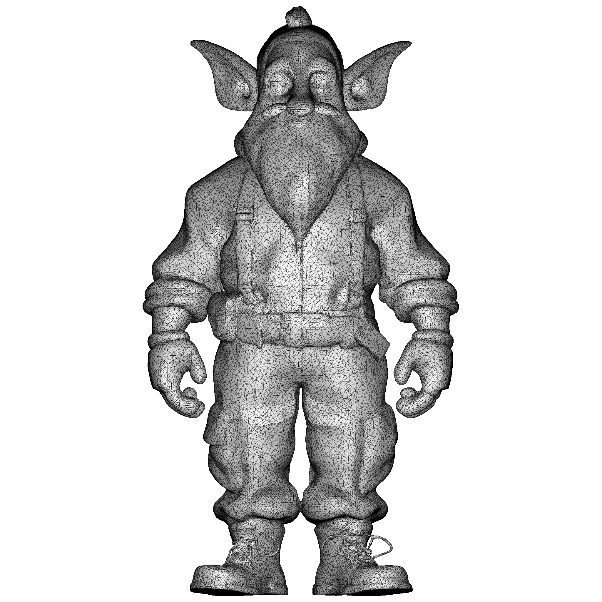 Enchanted Grove Guardians - Fantasy Gnome Figurine Collection 3D print model_5