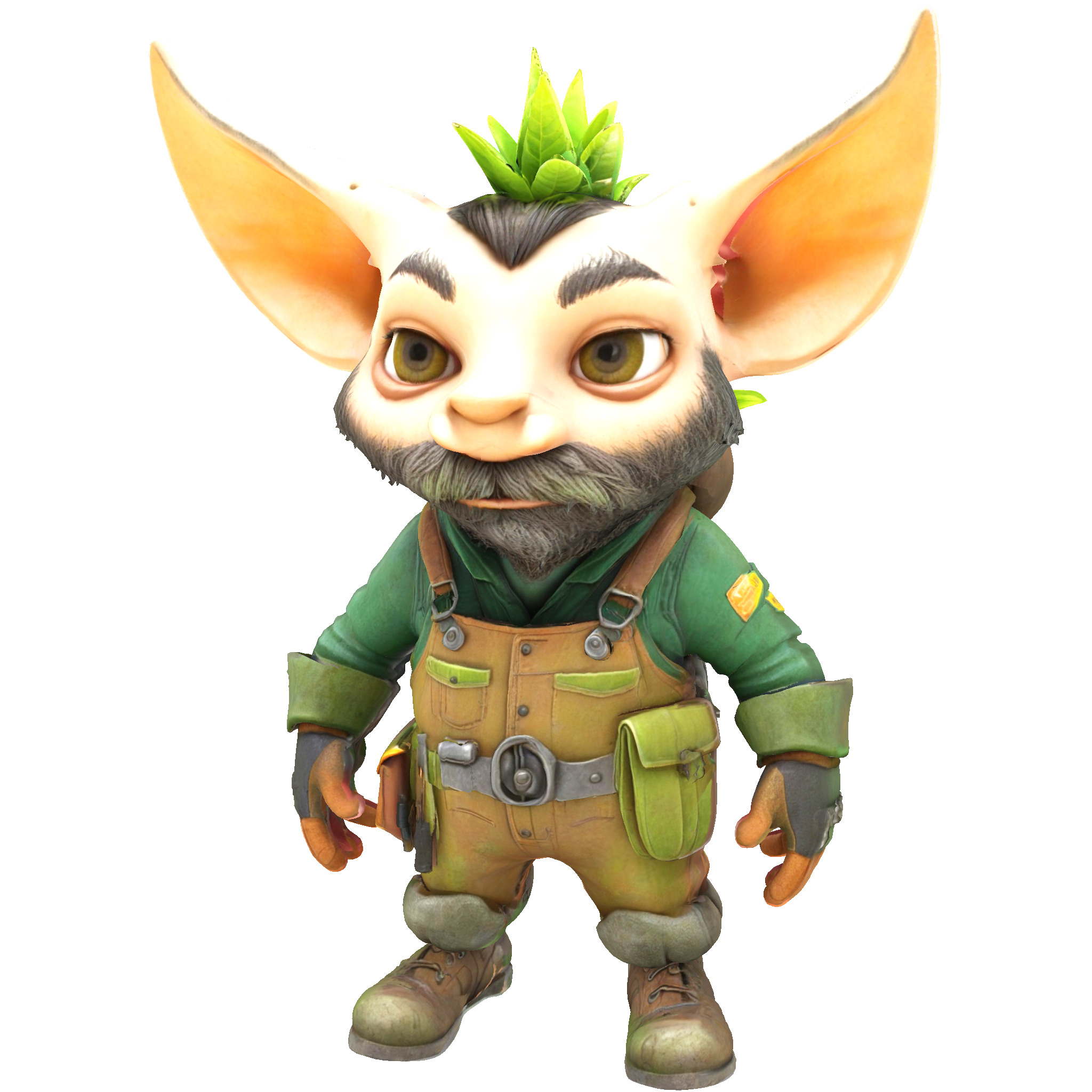 Enchanted Grove Guardians - Fantasy Gnome Figurine Collection 3D print model_18