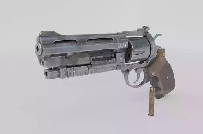 Rugged Sci-Fi Revolver