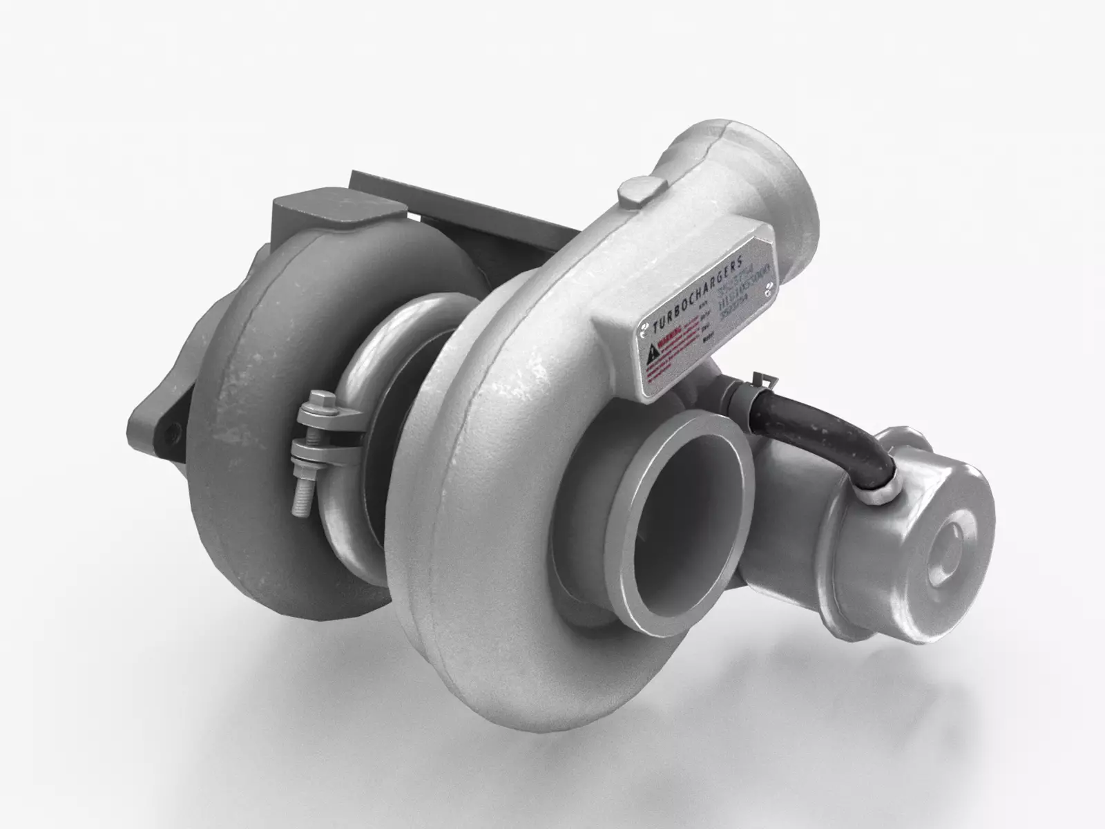 Turbocharger 3D model