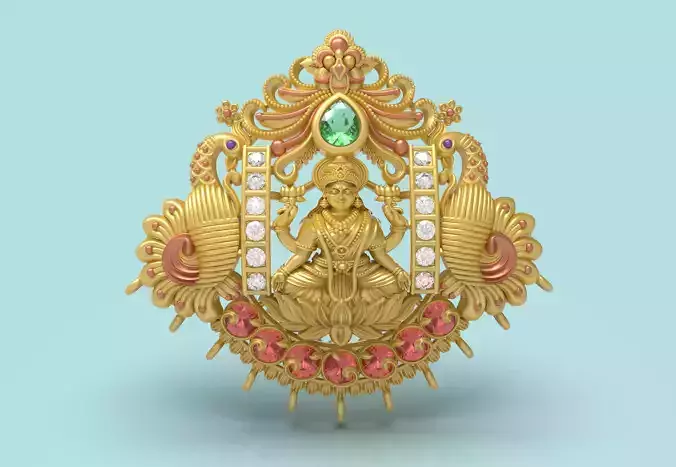 Temple Pendant - 0110 