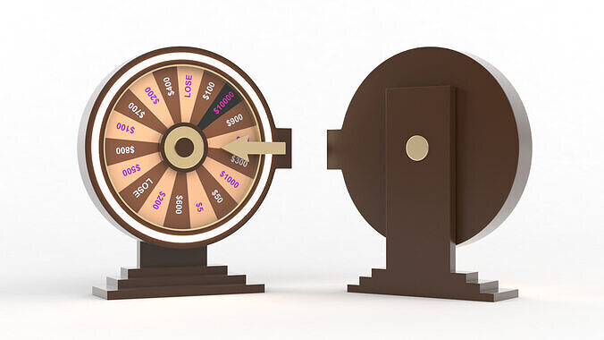 Wheel of Fortune 3D model