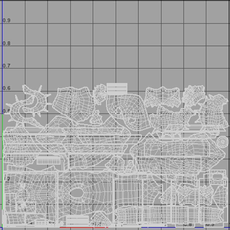 Statue 06 Low-poly 3D model_36