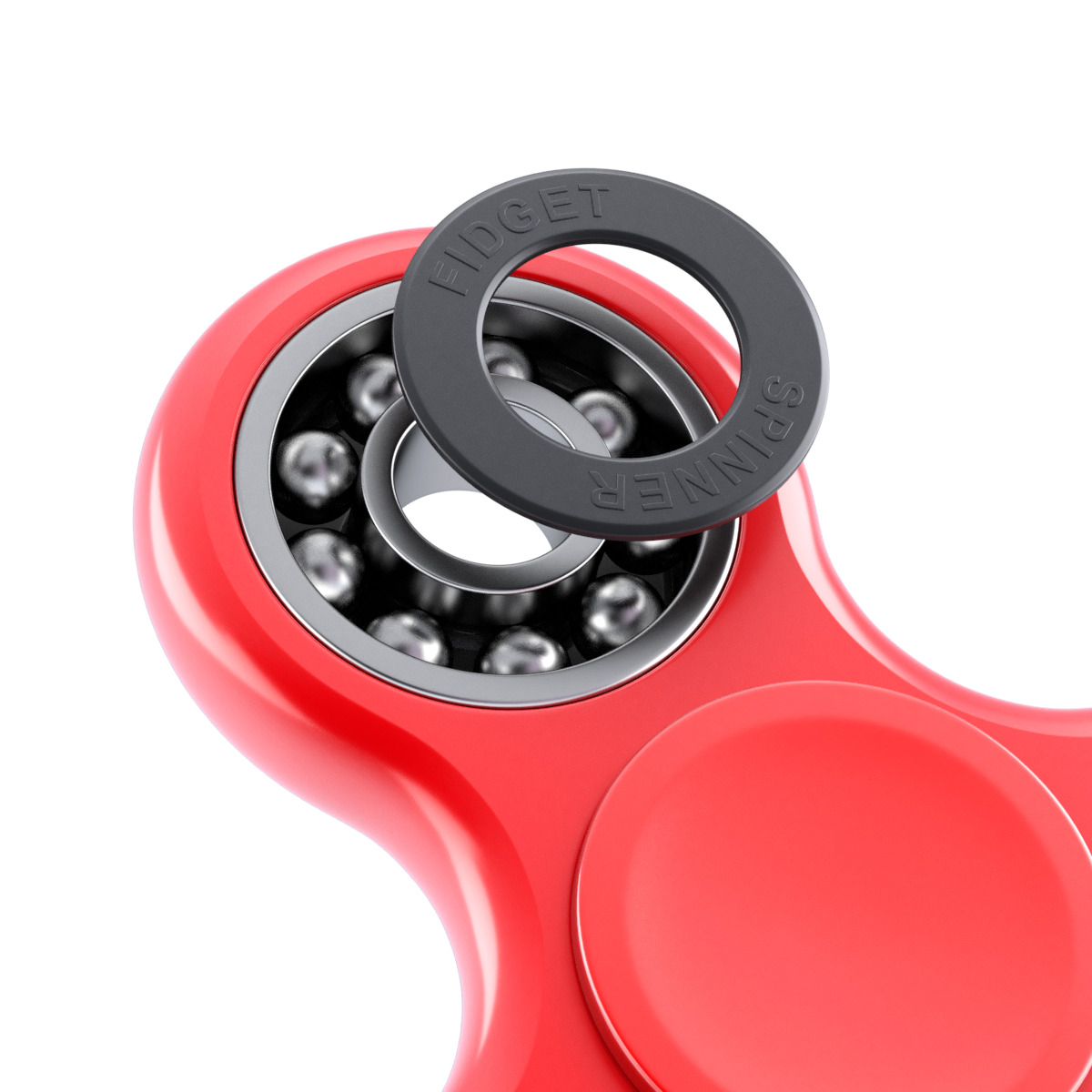 Rotating Fidget Spinner  3D model_4