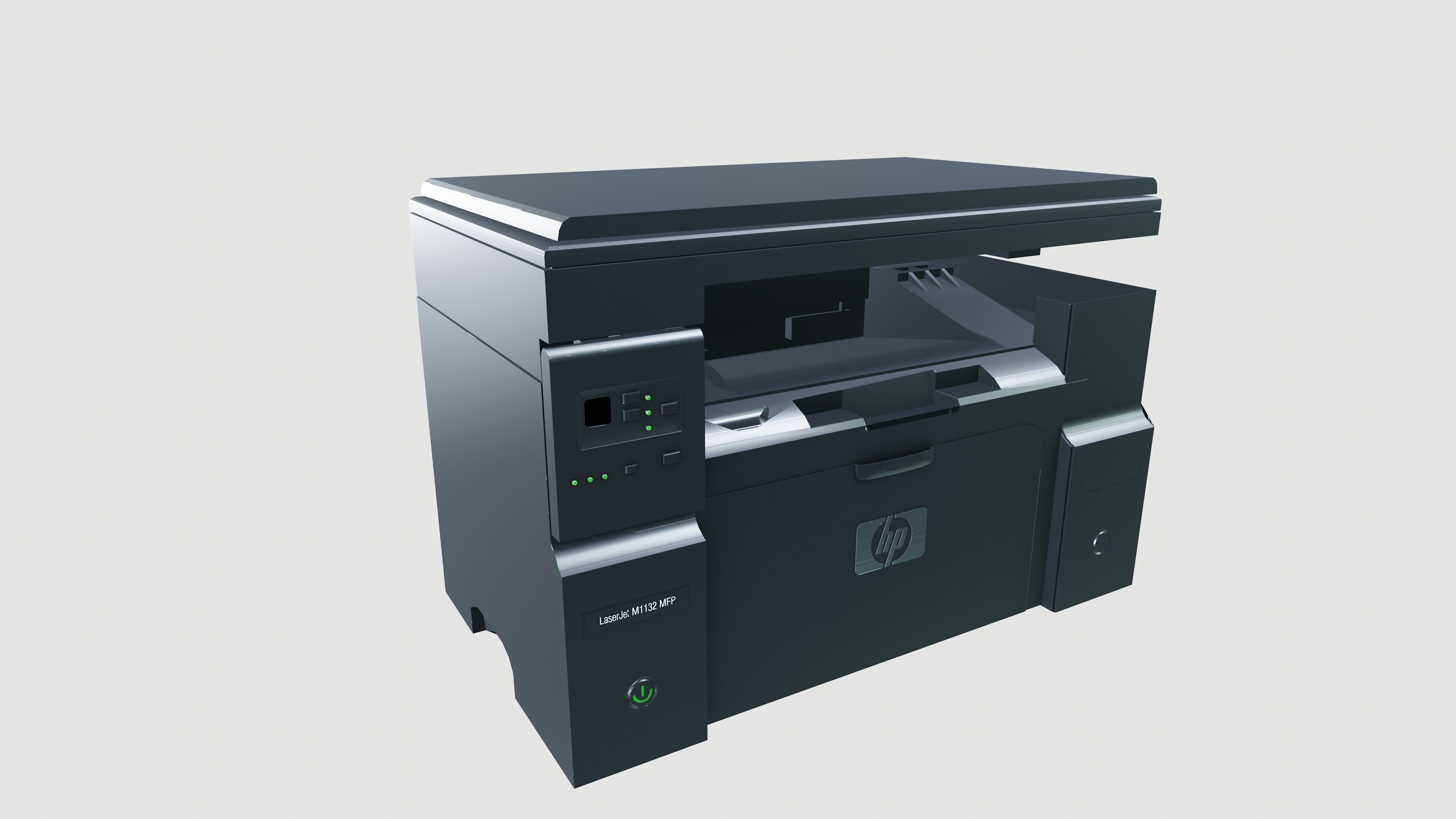 HP Printer 3D model_2