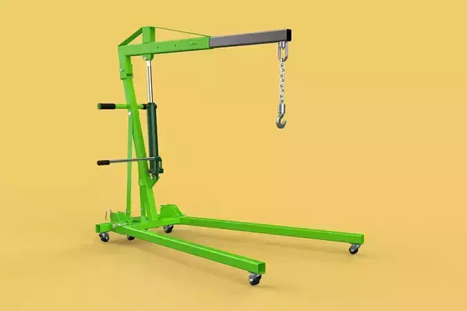 ENGINE CRANE HOIST LIFTING STAND FOLDABLE MOBILE HYDRAULIC JACK