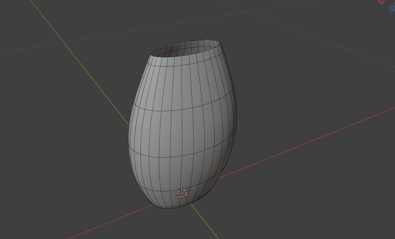 Decorative Flat Pot 3D Model 3D model_4