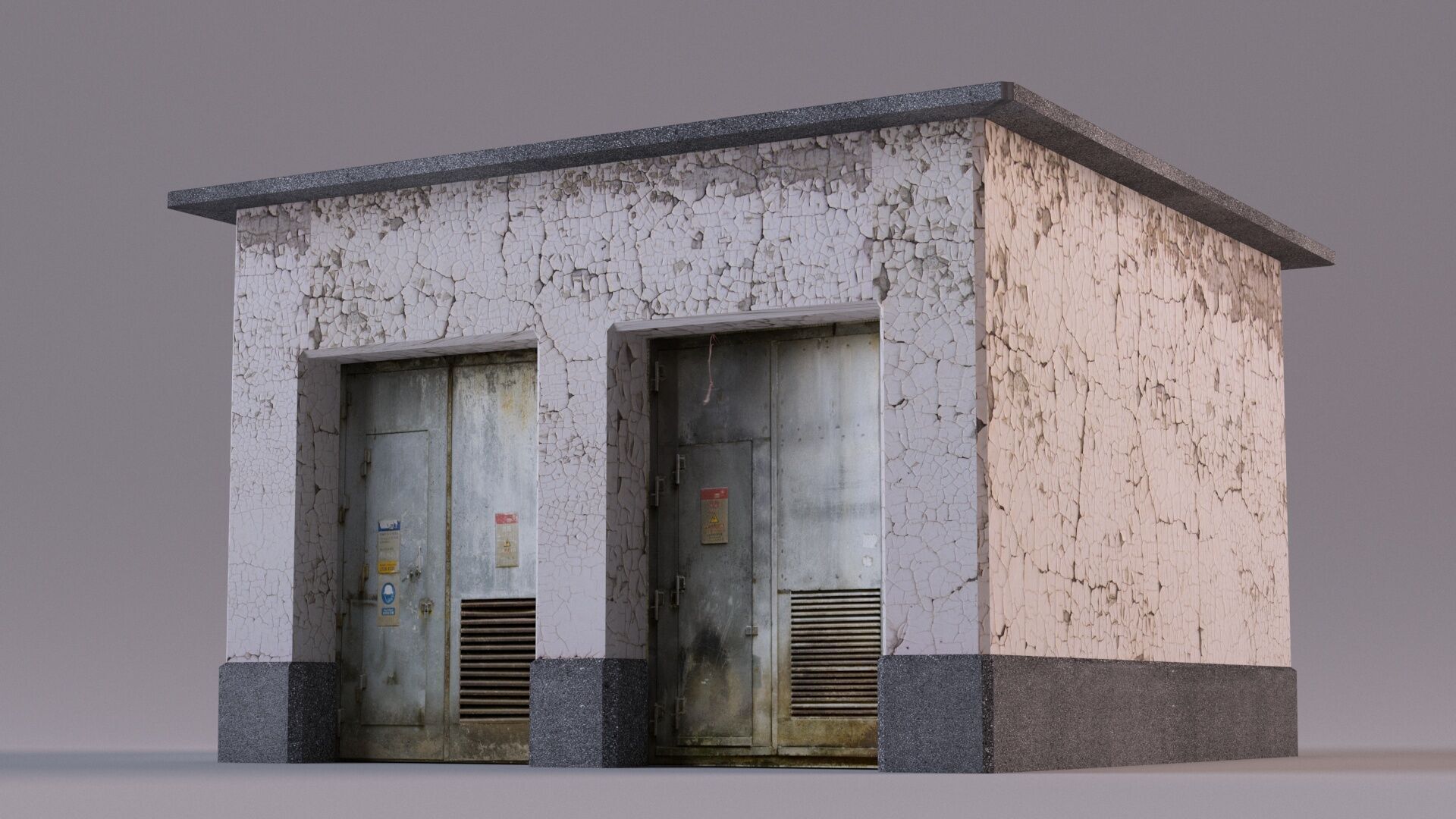 Ultra-Realistic Electrical Equipment Room 3D Model Low-poly 3D model_3