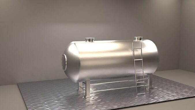 3D Oil Tanker Vessel 3D model