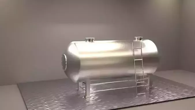 3D Oil Tanker Vessel