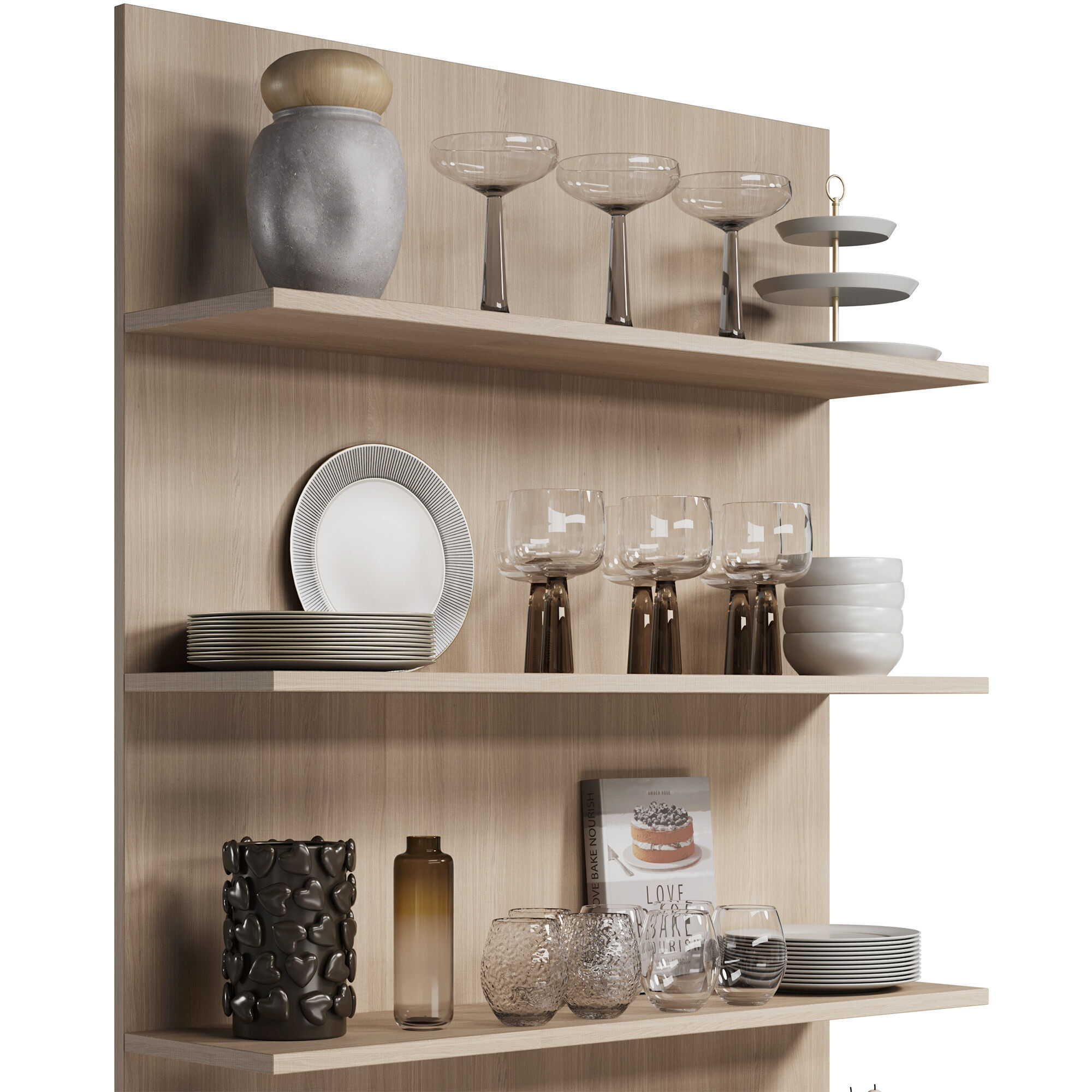 Cookware set 01n 3D model_4