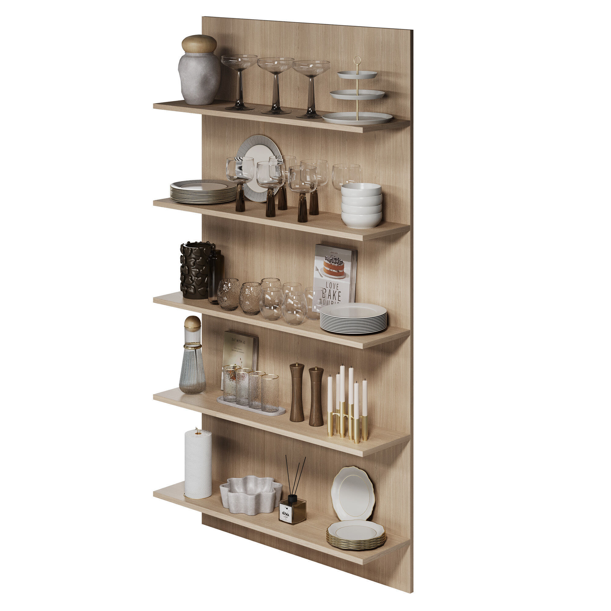 Cookware set 01n 3D model_1