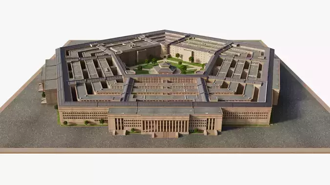 Pentagon USA 3D model