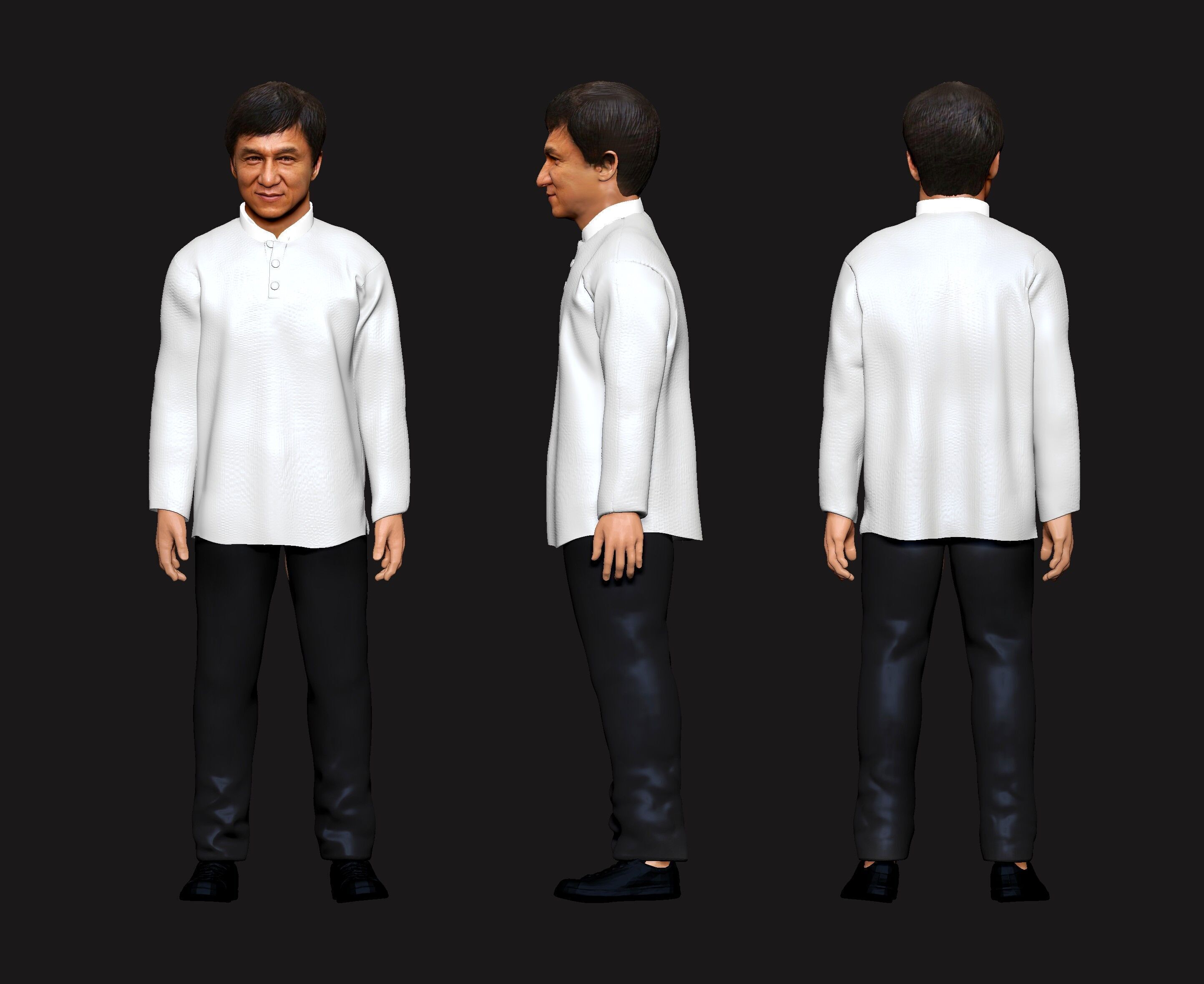 Jackie Chan 3D print model