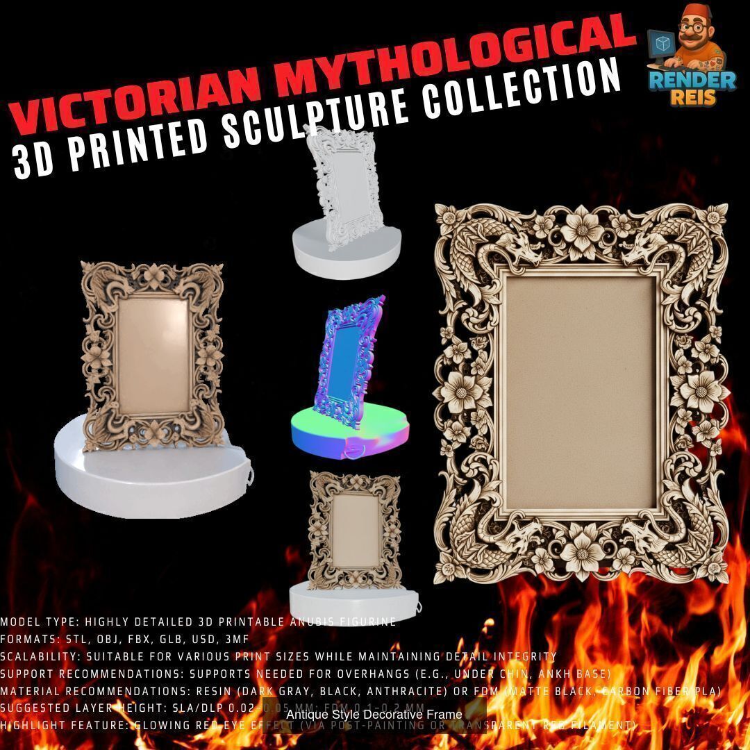 64 Piece Mythological 3D Print Collection _39