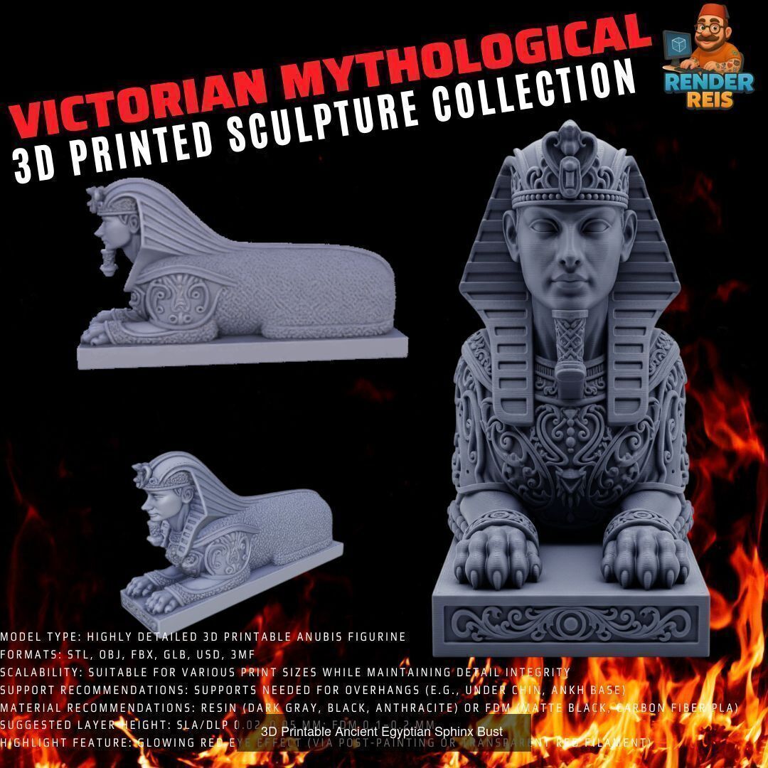 64 Piece Mythological 3D Print Collection _18