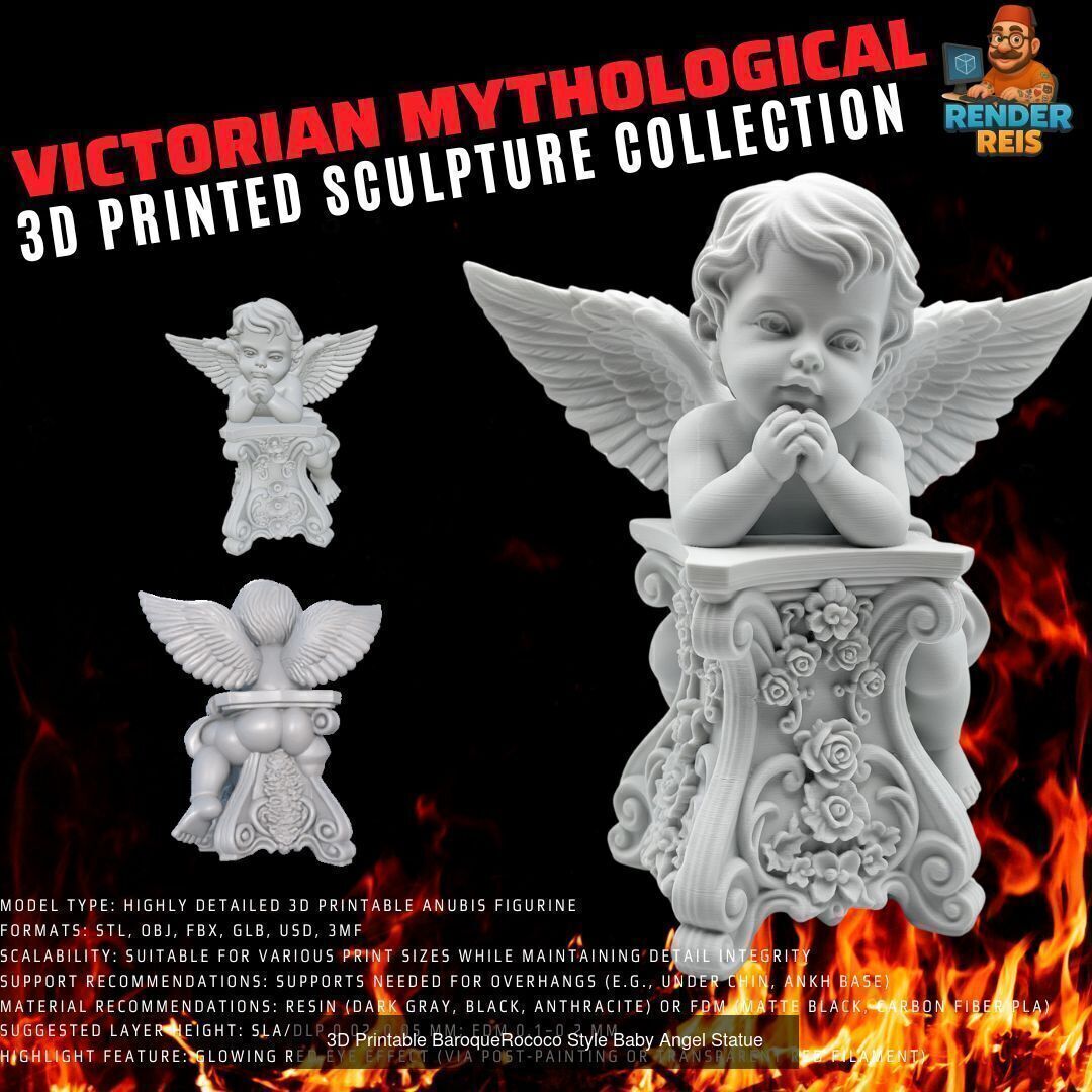 64 Piece Mythological 3D Print Collection _1
