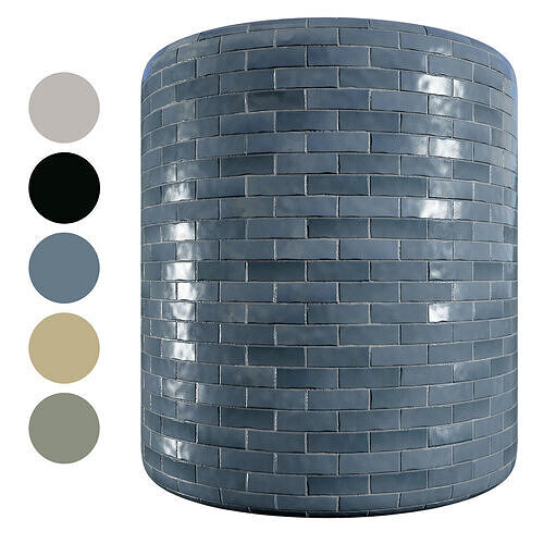 Tile Moroccan Zellige -  Set 17 Texture