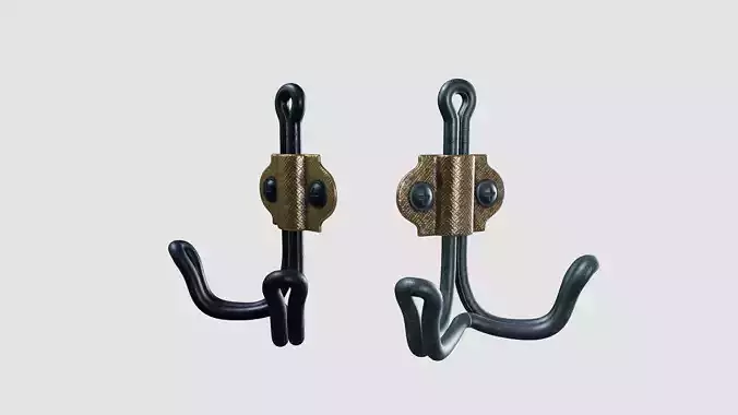 Svart jon Double hook