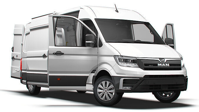 MAN TGE Van LWB HR HQInterior 2025 3D model