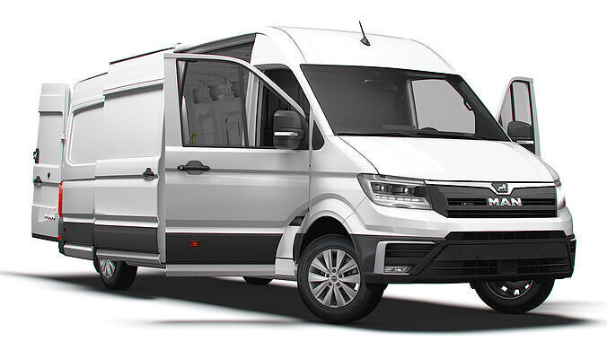 MAN TGE Van LWBM HR HQInterior 2025 3D model