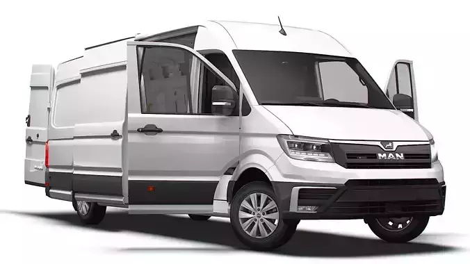 MAN TGE Van LWBM HR HQInterior 2025